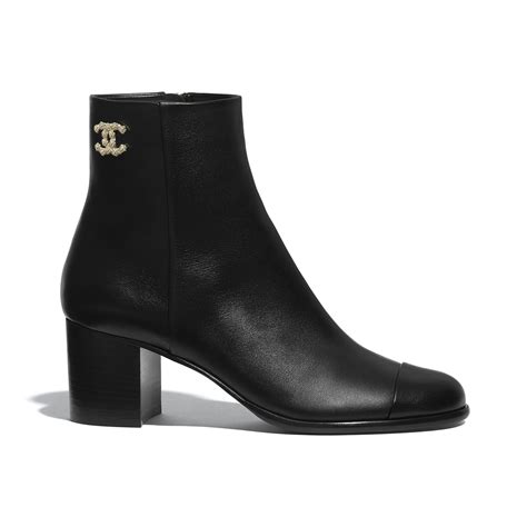 chanel chunky heel boots|chanel 2020 boots.